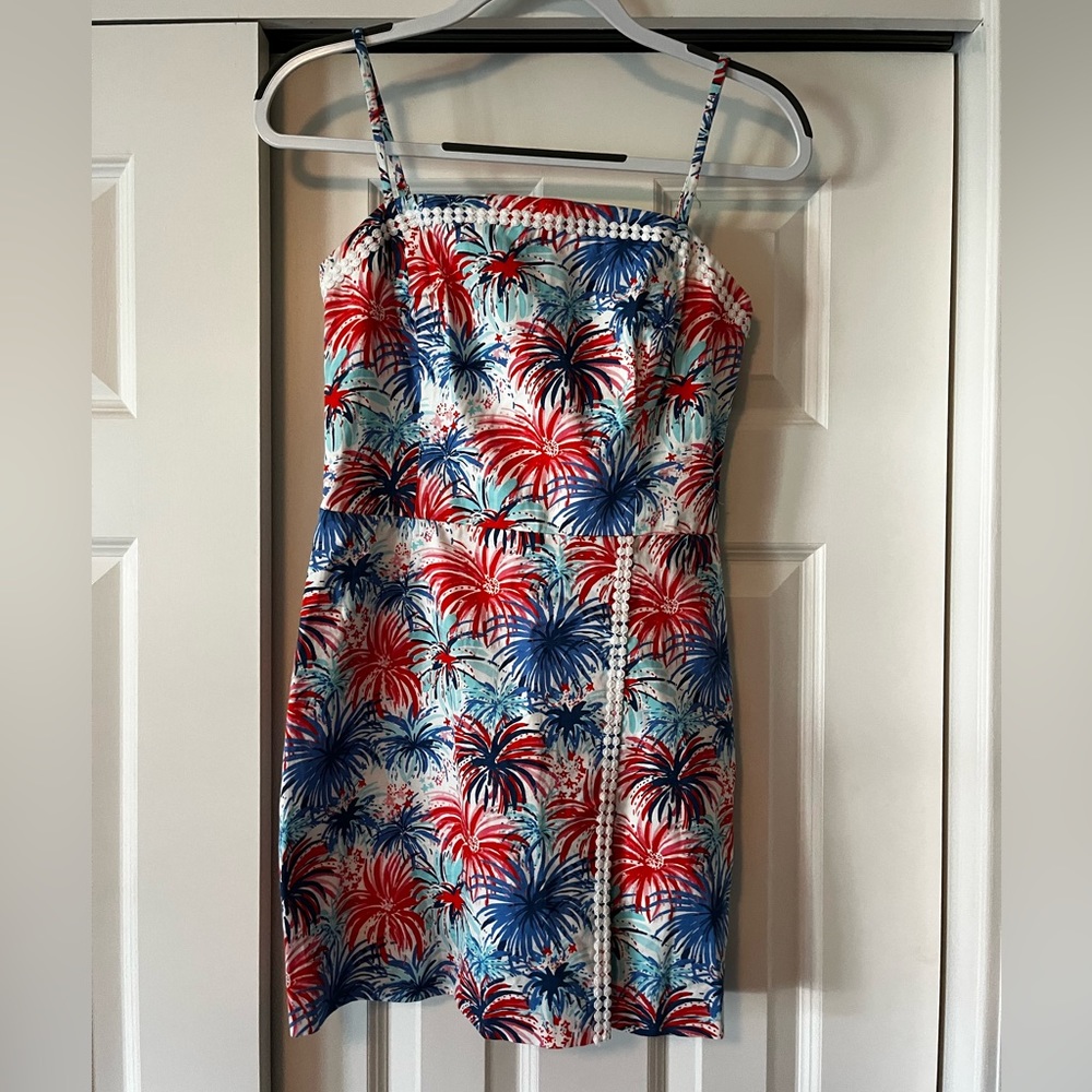 Lilly Pulitzer Jesse Romper Feeling Sparks Size 2